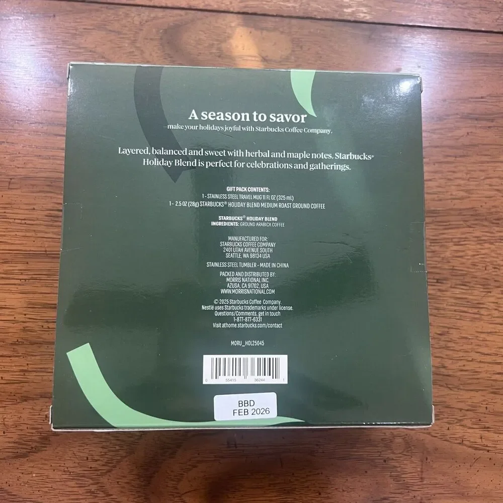 Starbucks stainless steel
